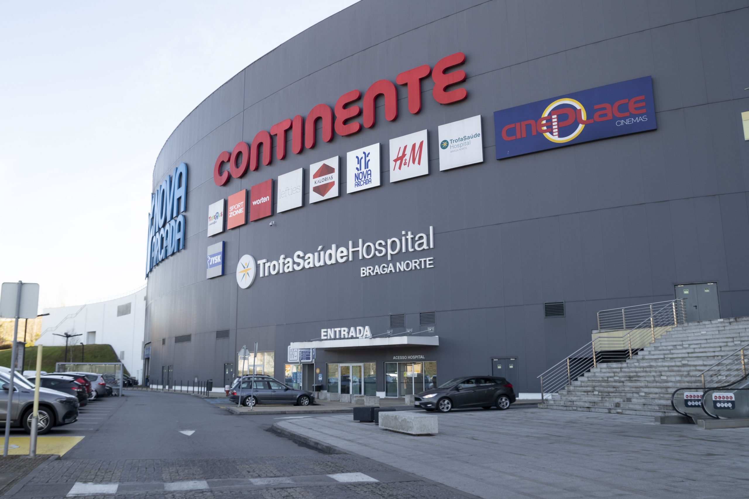 A sua unidade hospitalar no centro comercial Nova Arcada